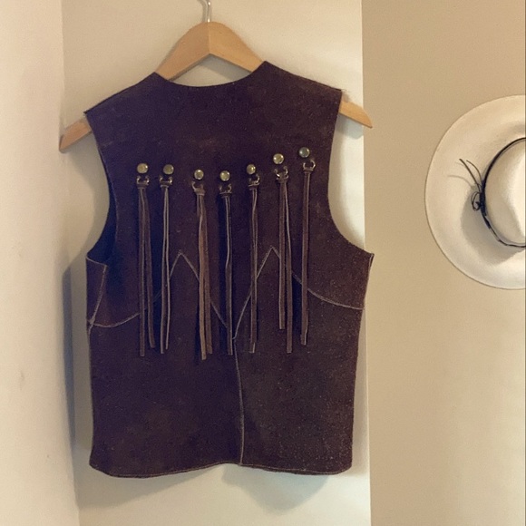 70’s Vintage Fringe Vest - Picture 2 of 2